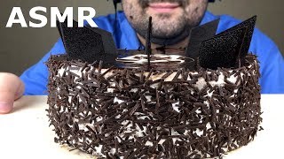 ASMR Dessert CHOCOLATE FUDGE CAKE Relaxing Eating Show MUKBANG 먹방 No Talking [upl. by Bergen]