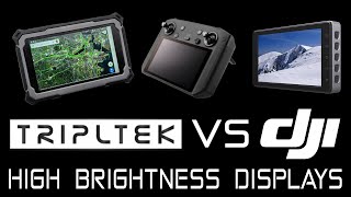 Tripltek T7121 High Brightness Rugged Tablet for Drone Use Great or Wait [upl. by Drucilla958]