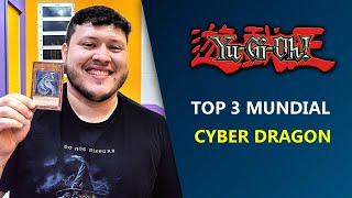 CYBER DRAGON Top 3 em Celebrações do Mundial OTS 2024  YuGiOh [upl. by Beltran]