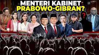 KABINET INDONESIA MAJU ERA JOKOWI BUBAR Era Baru Menteri PrabowoGibran Menuju Indonesia Emas [upl. by Dorrej216]