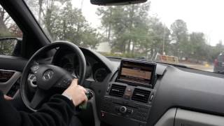 2010 MercedesBenz C300 Sport Test Drive [upl. by Nnawaj831]