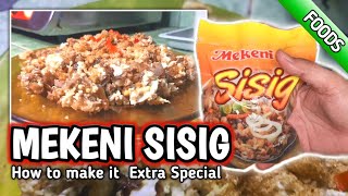 MEKENI SISIG  How to make it Special Napakasarap  How to Cook [upl. by Ginevra]