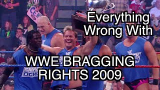 Everything Wrong With WWE Bragging Rights 2009 [upl. by Nnaik620]