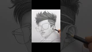 sketch boy  youtubeshorts drawing scenerydrawing art scenery [upl. by Poucher753]