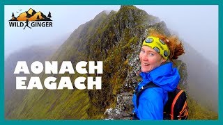 How to scramble Aonach Eagach Glen Coe Skyline race [upl. by Aeki300]