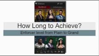 Enforcer Upgrade Duration  The Grand Mafia Game [upl. by Emyle]