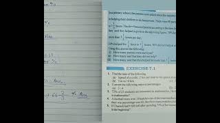 class 8th maths chapter 7th comparing quantities exercise 71 question no 1st  2nd and 3rd solution [upl. by Ralston]