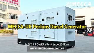 MECCAUK Perkins 250KVA Silent Diesel Generator Set [upl. by Kacie]