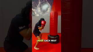 Boxing Punch amp Roll Bag Drill [upl. by Casta]