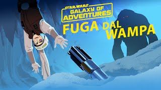 Star Wars Galaxy of Adventures  Fuga dal Wampa  Star Wars Kids Italia [upl. by Langham]