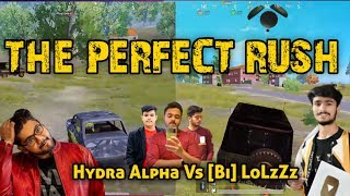 PERFECT RUSH  HYDRA ALPHA VS BI LoLzZz  PUBG Mobile  New Update coming Soon [upl. by Dyl]