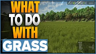 What To Do With Grass In Farming Simulator 25 [upl. by Nylrahs]