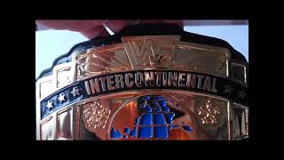 SD 24k Intercontinental championship belt made by M Asad Ali of Great Custom Belts [upl. by Ranchod72]