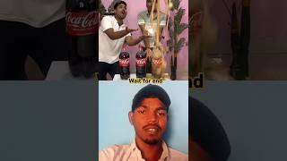 CocaCola Experiment 🤣 shorts trending reaction [upl. by Nadiya979]