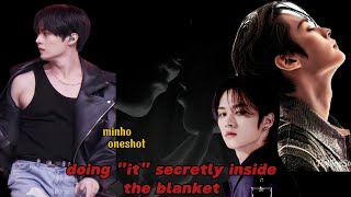 doing quotitquot secretly inside the blank€t  leeknow oneshot FF  leeknowstraykids minho skzff [upl. by Baptist242]