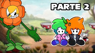 Batalla con Flowey  2 Cuphead Dont Deal With the Devil  Cooperativo [upl. by Haimarej815]