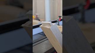 Cutting tennons on rails woodworking sawstop routertable maple [upl. by Tower]