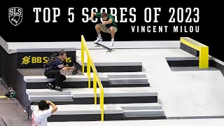 Vincent Milous Top 5 SLS Scores of 2023 [upl. by Ettennal906]