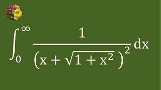 Evaluating the improper integral using must know basic techniques [upl. by Muna]