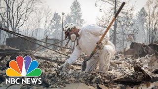 After California Wildfires Families in Paradise Continue Search for The Missing  NBC News [upl. by Bryna]