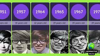 Stephen Hawking Transformation From 1 To 76 years Old [upl. by Affay753]