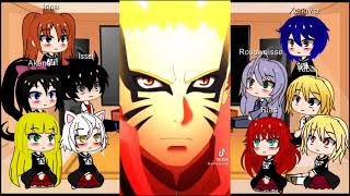 High school dxd react to naruto uzumaki  part  8  part  9  Gacha club [upl. by Chet]