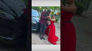 Custom Red 2 Piece Prom Dress fashion prom promstyle custom promdresses wedding mellacouture [upl. by Teerpnam]