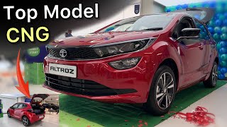 Tata Altroz CNG Top Model odel 2023 🔥 Altroz XZO With Sunroof 🔥 All Details [upl. by Kenaz]