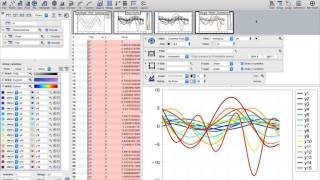 Create Color Schemes amp Multicolored Line Graphs in DataGraph 41Beta [upl. by Christensen]