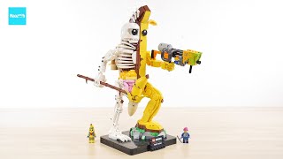 レゴ フォートナイト ピーリーボーン 77072 ／ LEGO Fortnite Peely Bone Speed build amp Review [upl. by Carissa]