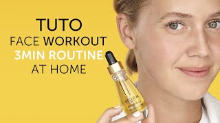 ALL ATHOME FACE WORKOUT MOVES BY DECLÉOR  The power of hands activated by Essential Oils Skincare [upl. by Gibbon]