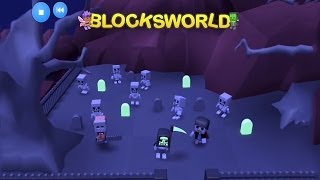 Blocksworld  Spooky Blocksters and Halloween Costume Blocksters [upl. by Ramyaj]