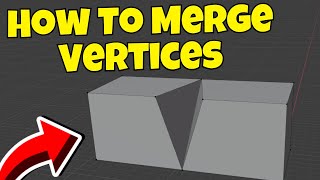 How To Merge Vertices In Blender [upl. by Alicirp393]