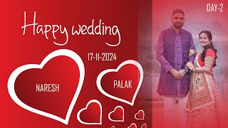 Palak Weds Naresh  Marriage  Day 2  Fatehpura Pilvai  17112024 [upl. by Colet]