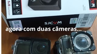 Nova câmera do canal unboxing da SJCAM DUAL SCREEN [upl. by Mcgurn749]