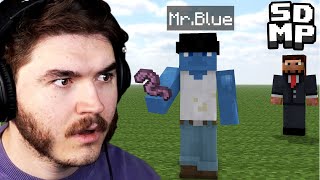 Mr Blue is So Lonely on The SDMP Minecraft [upl. by Paul]