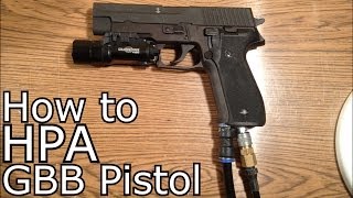 How to properly HPA your GBB pistol  DIY [upl. by Ennylhsa]