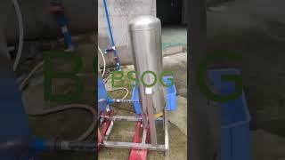 Customized 30gh Ozonated Water Machine with Venturi Static Mixer and Water Pump Water Treatment [upl. by Brantley591]