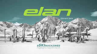 SKIMAGAZINSupertest Die Elan Highlights des Winters 2425  Element Serie [upl. by Hannan]