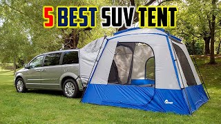 ✅ Top 5 Best SUV Tents for Camping 2024  Top Rated SUV Tents for Camping Review  Camping Gear [upl. by Milburt]