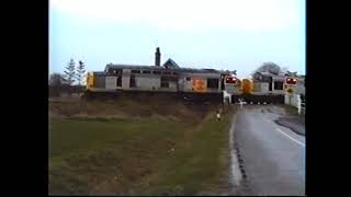 37053 and 37178 pass Redmoor level crossing [upl. by At]