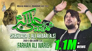 Shahzadah Ali Akbar  Farhan Ali Waris  2023  1445 [upl. by Kissner]