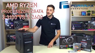 Ryzen 3 3100 vs Ryzen 5 2600 azonos teljesítménny Olcsó Gamer PC  Foramax Computers [upl. by Hagile]