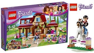 Lego Friends Heartlake Riding Club  Lego Friends 41126 Build Review  Kids Toys [upl. by Oneal86]