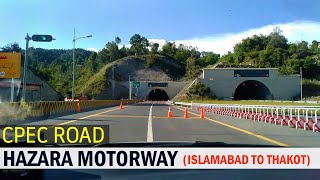 Hazara Motorway M15  CPEC Road  Islamabad to Thakot [upl. by Tonia]