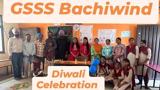 Diwali celebration n competition of class decoration Gsss Bachiwind [upl. by Occer]