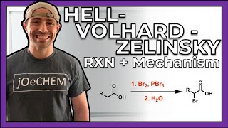 HellVolhardZelinksy Rxn and Mechanism [upl. by Molini910]