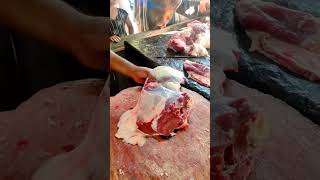 beef leg piece cutting process kabab kabab meat food meatdish [upl. by Prady]