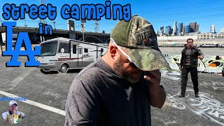 RV Stealth Street Camping Los Angeles Tips amp Tricks amp Famous Movie Filming Location [upl. by Anitsirk]