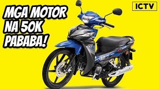 10 Motorcycles under 50k Philippines  Murang motor philippines [upl. by Loar]